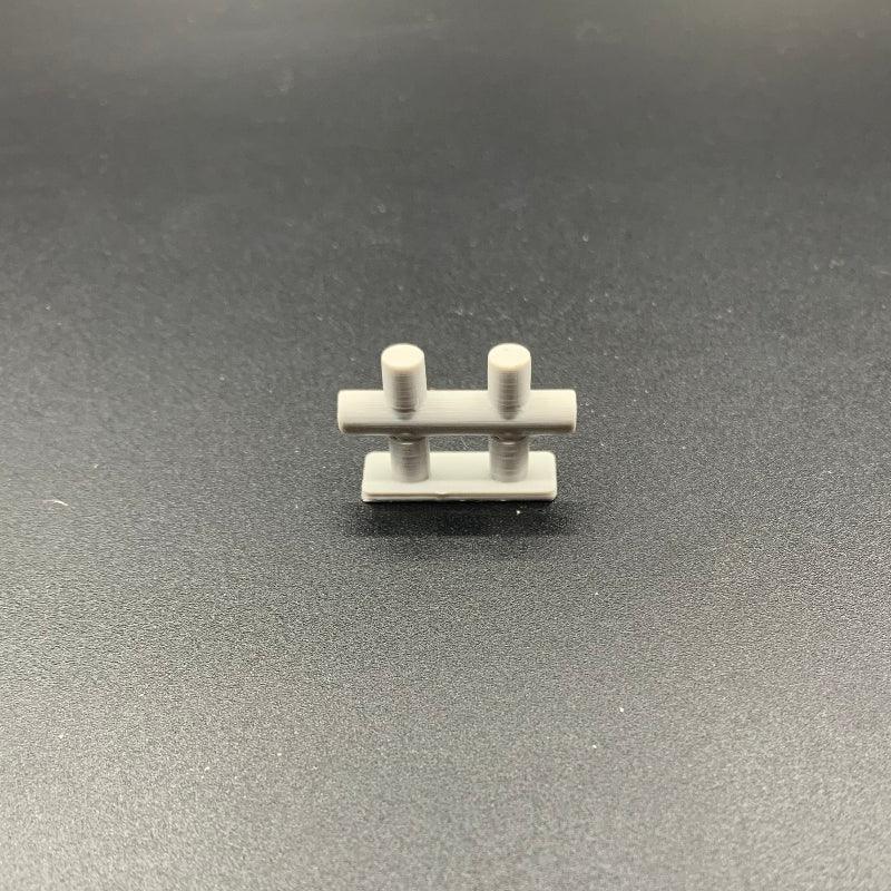 Double Cruciform Bollards model boat fittings by SparkFrame Studios