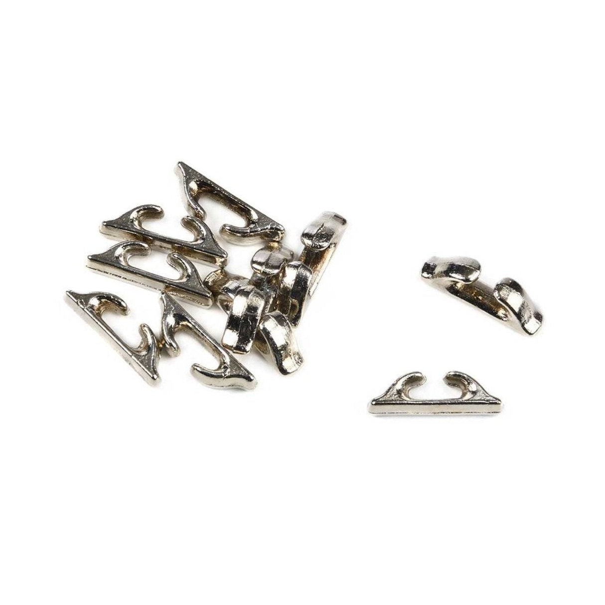 Fairlead Nickle Plated 12mm - - - Model Realm