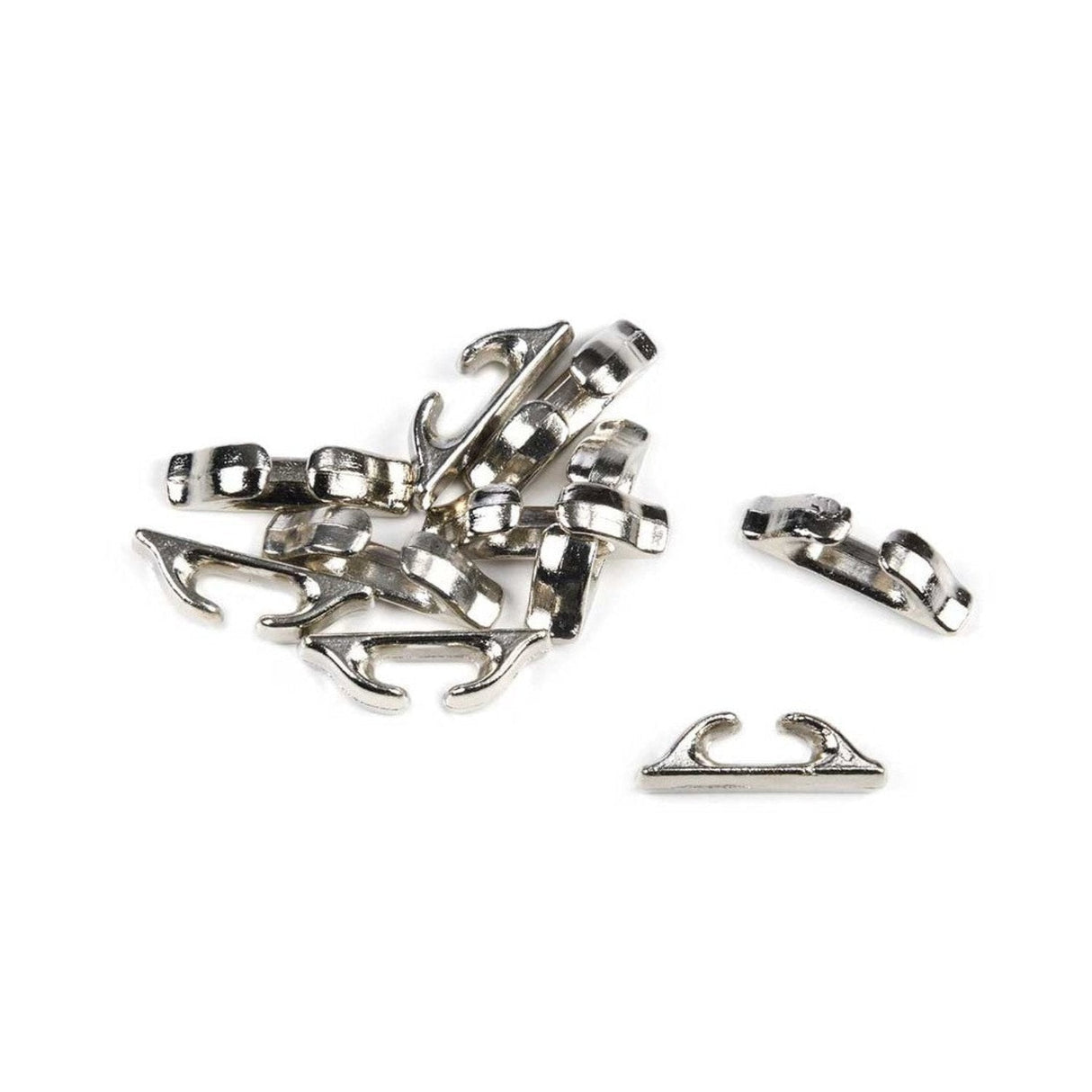 Fairlead Nickle Plated 14mm - - - Model Realm