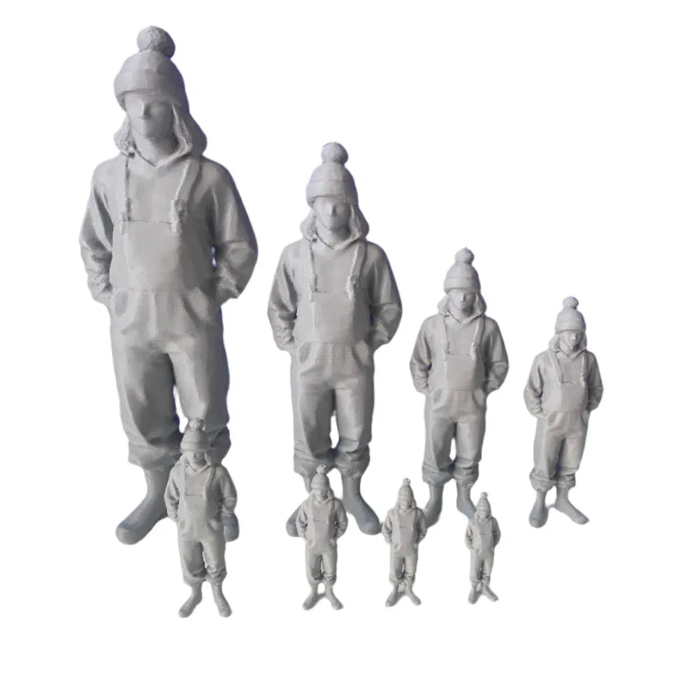 Fishing Vessel Crew Figure – Female Deckhand - Model Realm