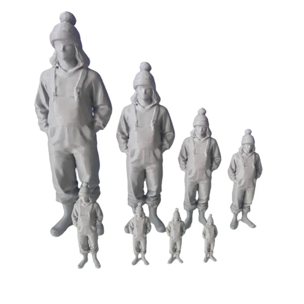 Fishing Vessel Crew Figure – Female Deckhand - Model Realm