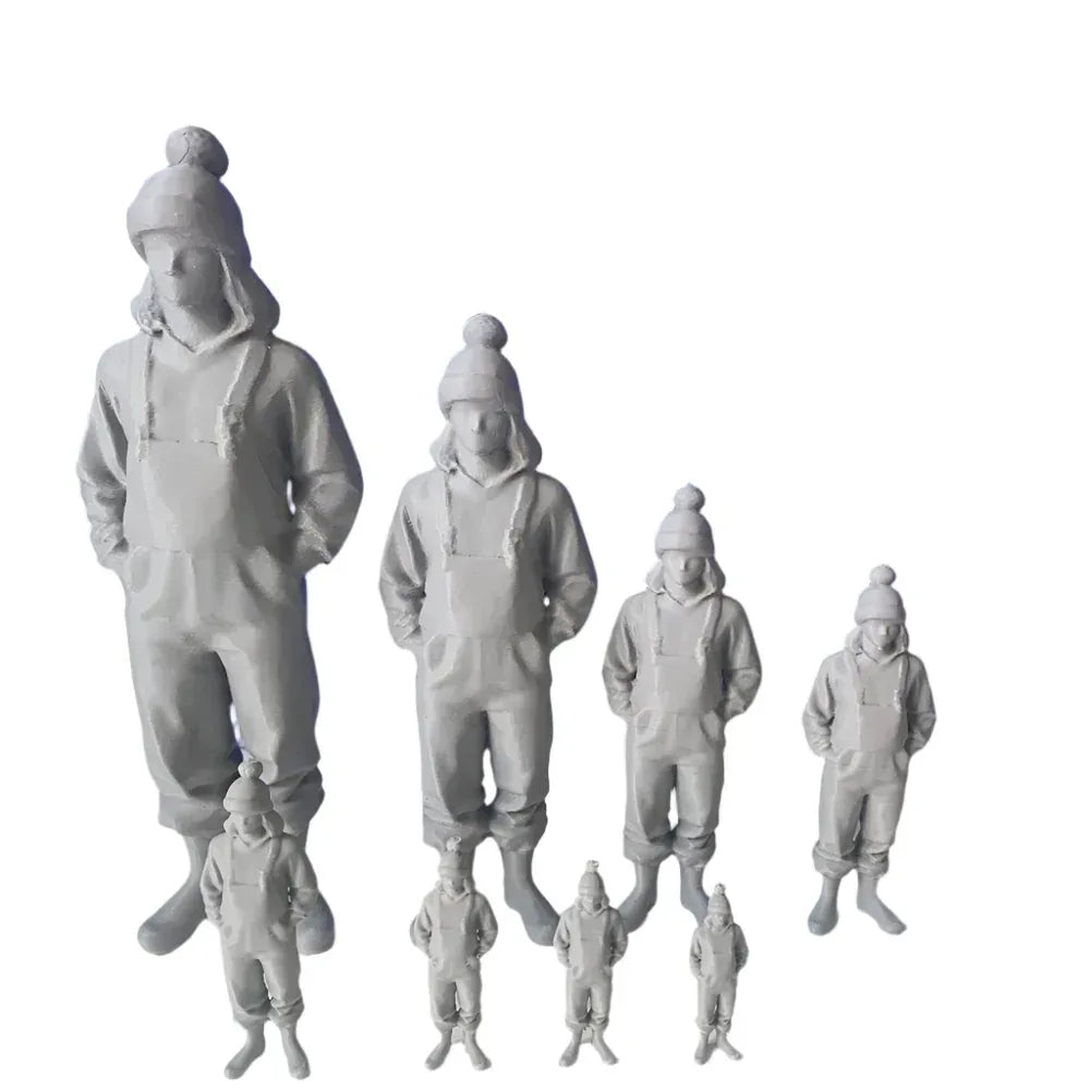 Fishing Vessel Crew Figure – Female Deckhand - Model Realm