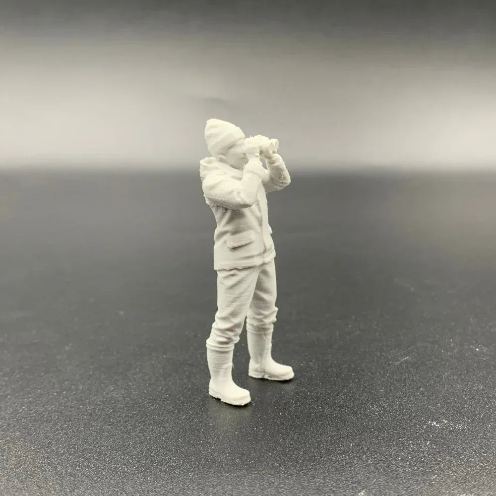 Female Crew Figure with Binoculars