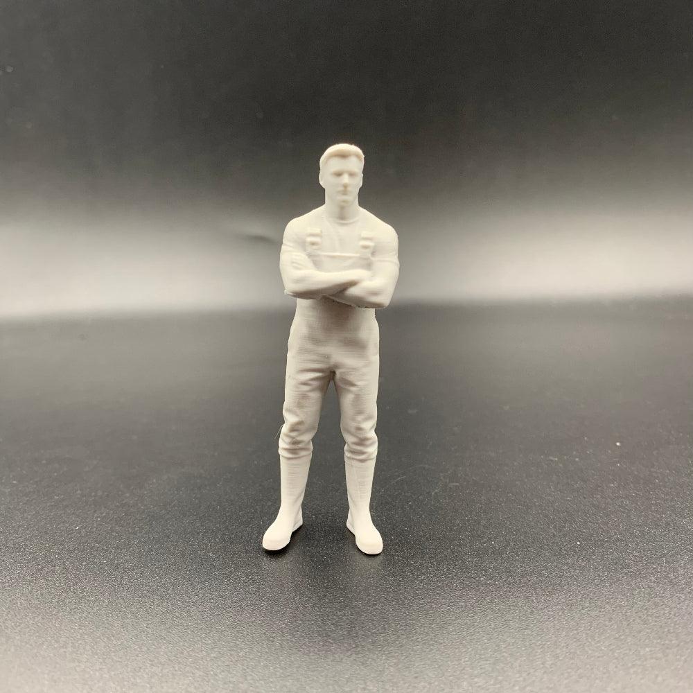 Fisherman Crew Figure – Short Sleeves Arms Folded