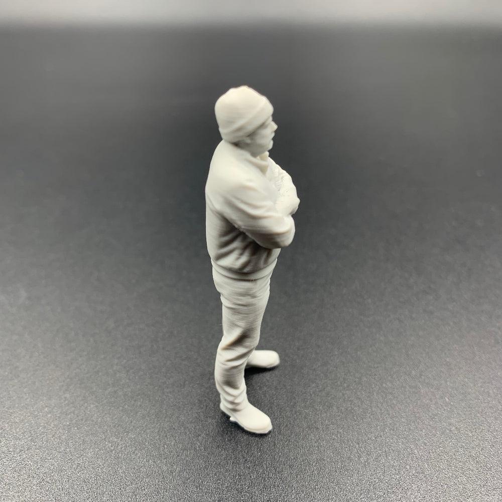 Fisherman model boat crew figures