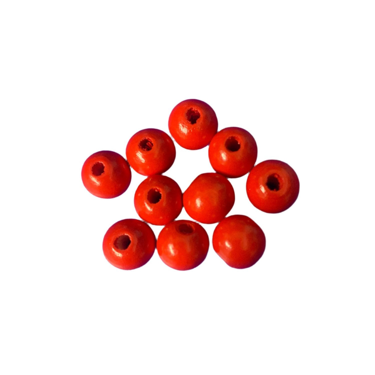 Fishing Boat Net Floats 10mm Red - - - Model Realm