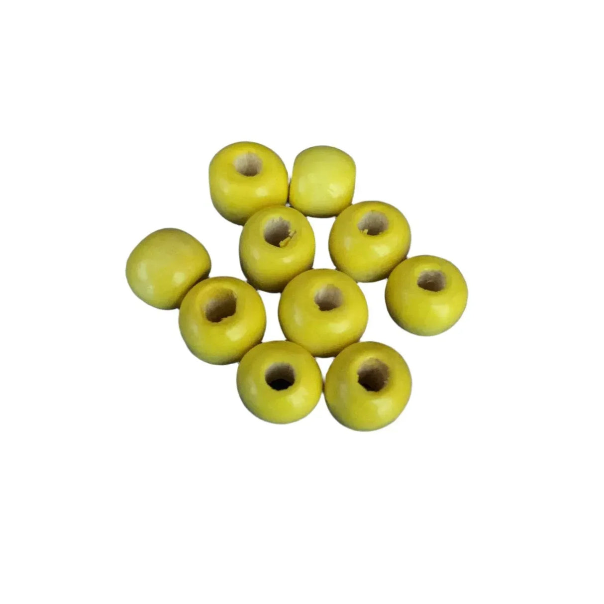 Fishing Boat Net Floats 10mm Yellow - Model Realm