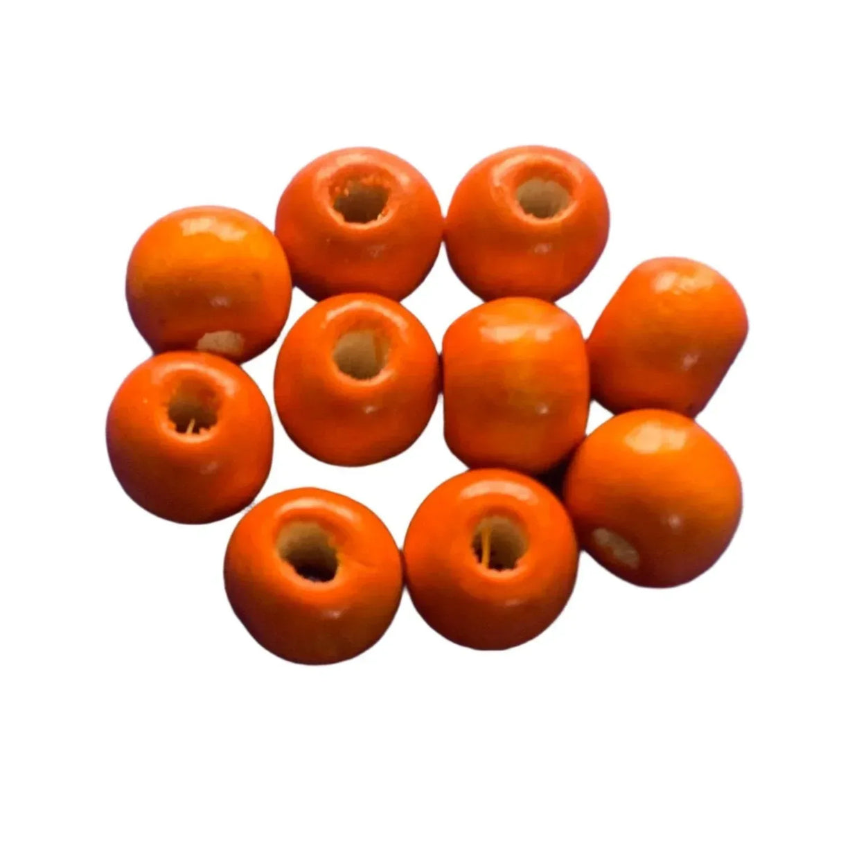 Fishing Boat Net Floats 8mm Orange - Model Realm