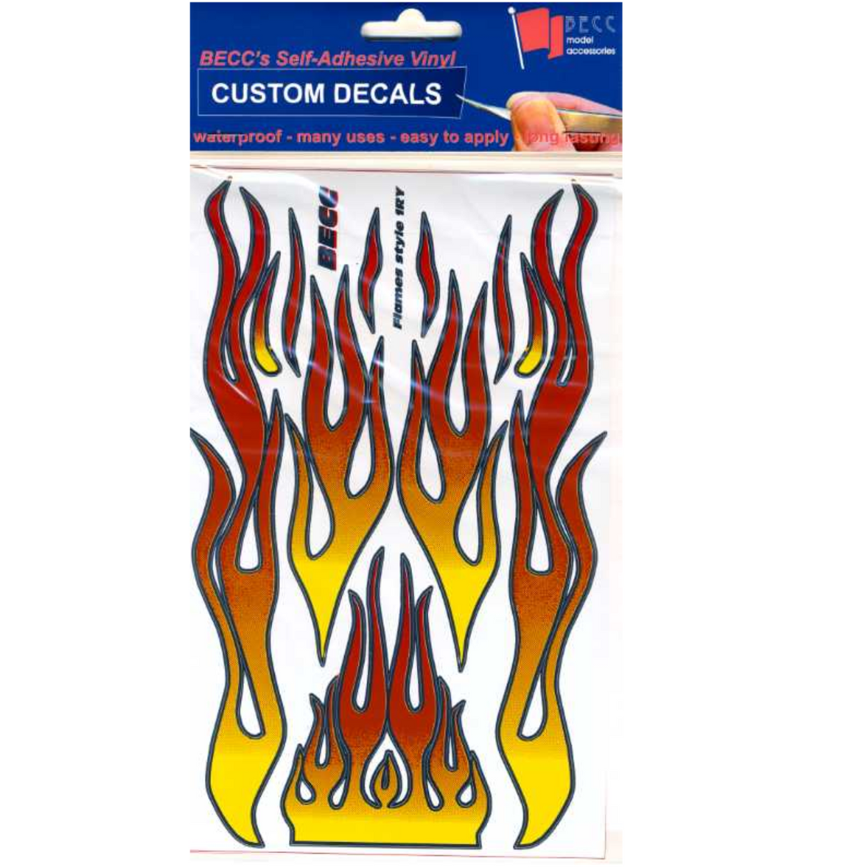 Flames 1 RY - Flames Type 1 - - - Model Realm