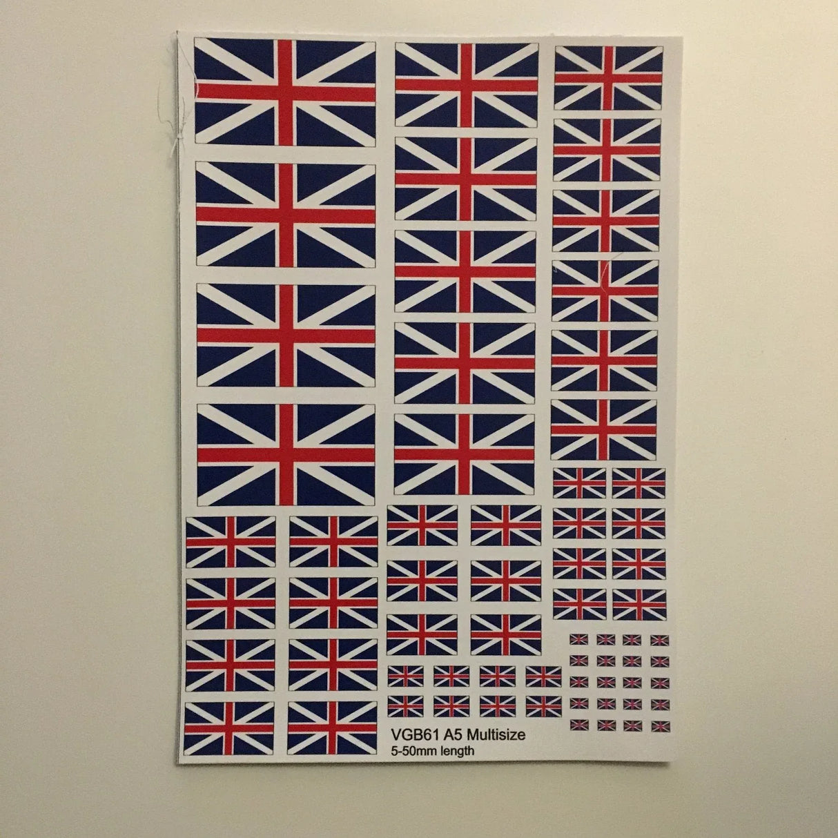 GB Union Jack 1707 - 1801 - Model Realm
