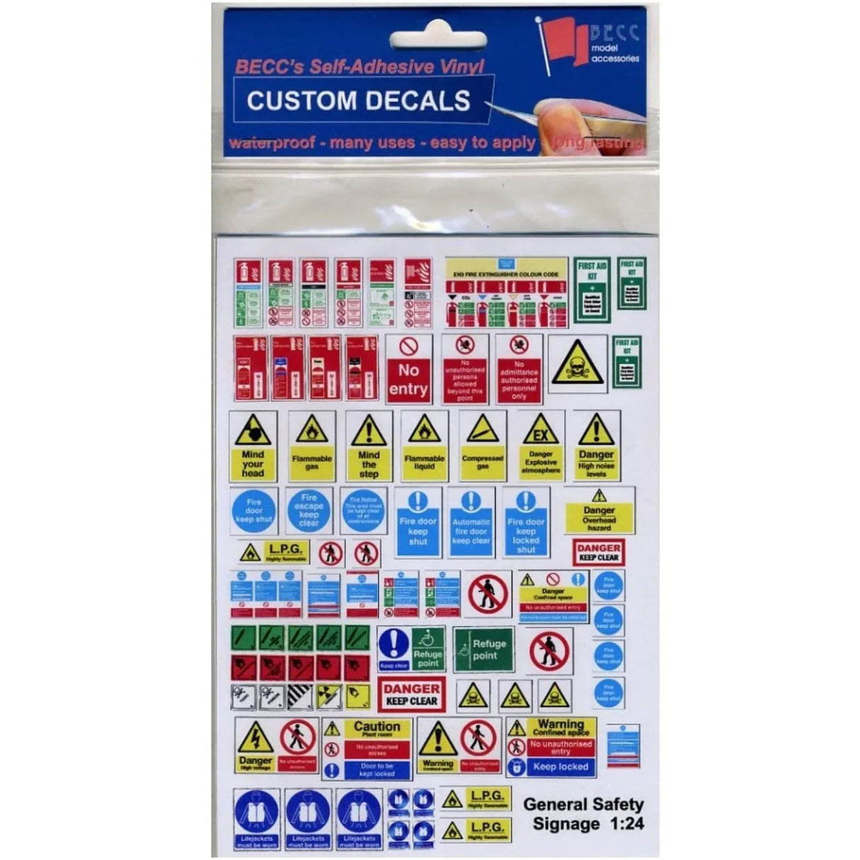 General Safety Signs - Model Realm