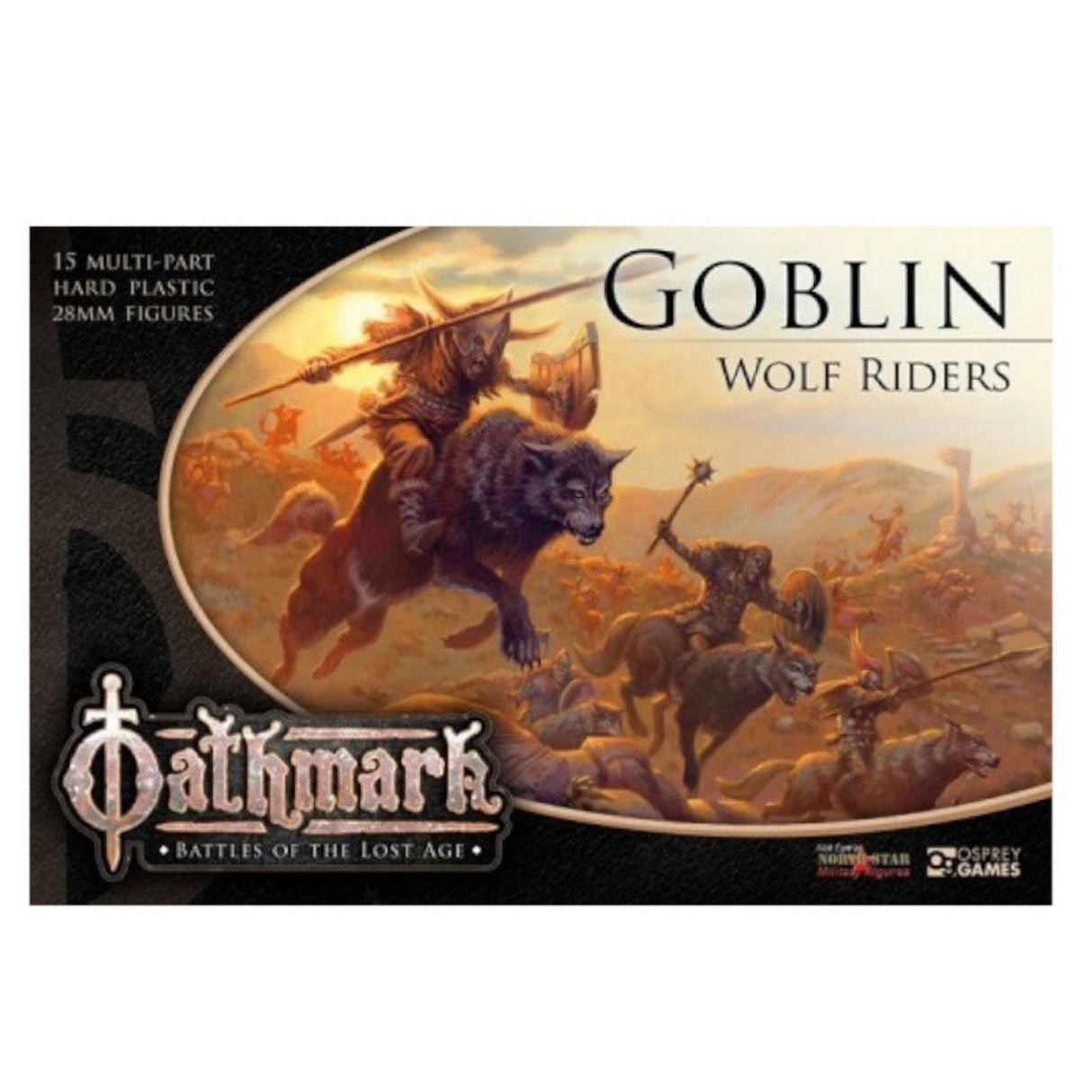 Goblin Wolf Riders Oathmark wargaming