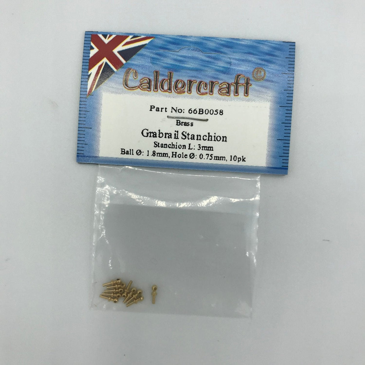 Grabrail Stanchion 3mm x 1.8mm - - - Model Realm