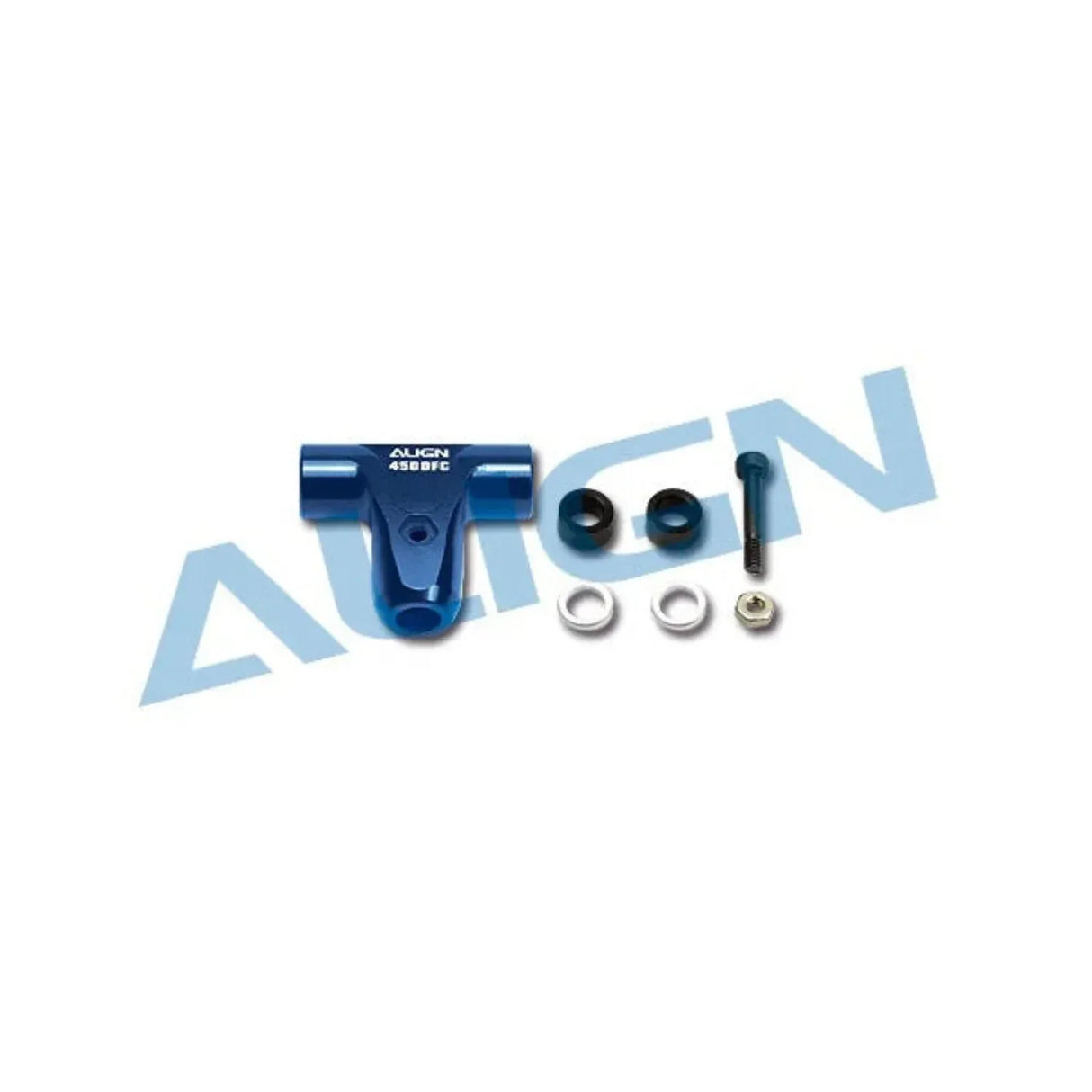 H45163QNT 450DFC Main Rotor Housing Blue - Model Realm