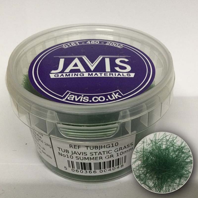 Hairy Grass Summer Green 10mm