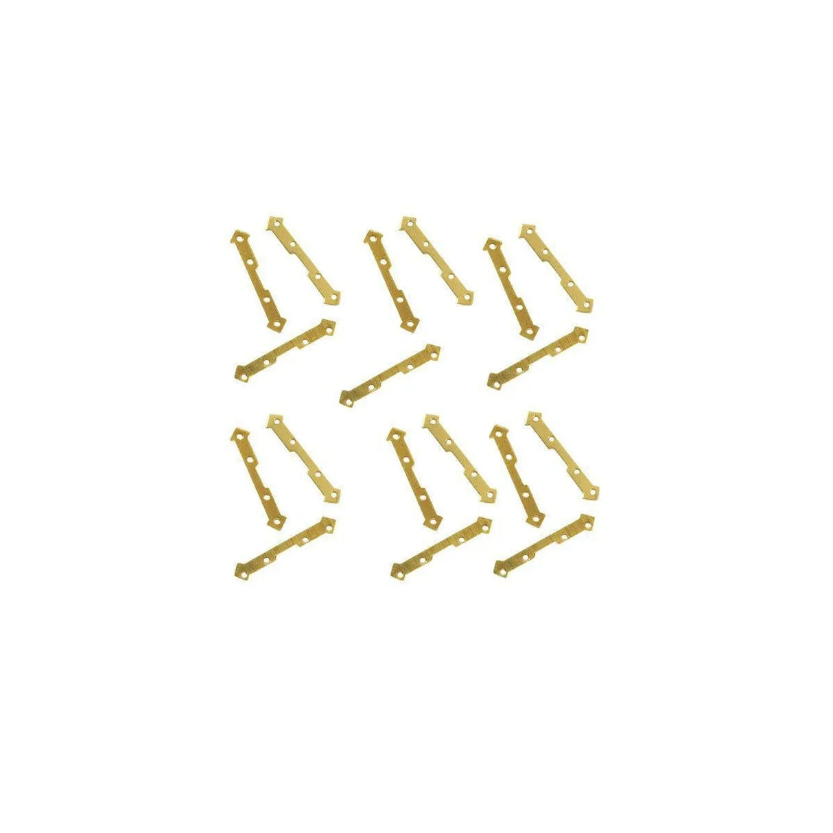 Flat Hinge Brass - Model Realm