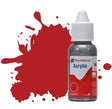 Humbrol No 153 Insignia Red Matt - 14ml Acrylic Dropper Bottle -  -  - Model Realm