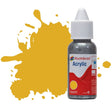 Humbrol No 16 Gold - Metallic - 14ml Acrylic Dropper Bottle -  -  - Model Realm