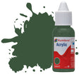 Humbrol No 78 Cockpit Green Matt - 14ml Acrylic Dropper Bottle -  -  - Model Realm