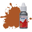 Humbrol No 9 Tan - Gloss - 14ml Acrylic Dropper Bottle -  -  - Model Realm