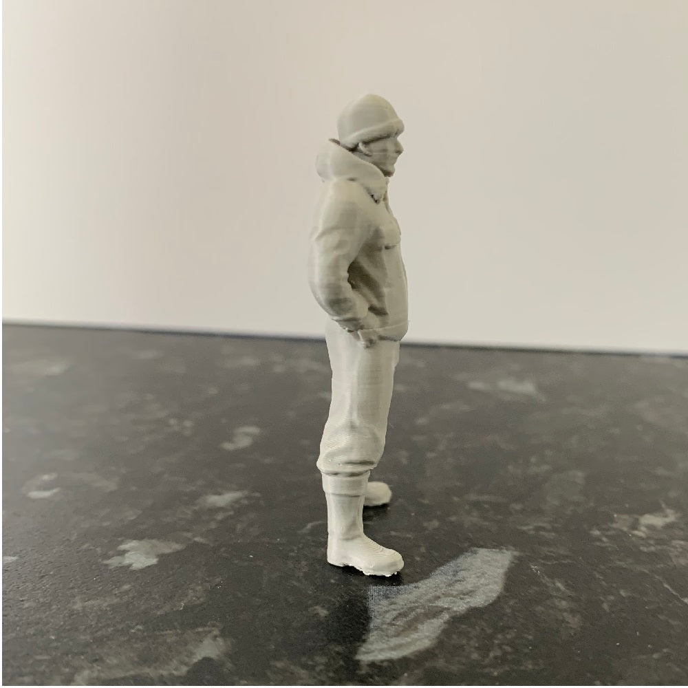 Crew figure for model boats