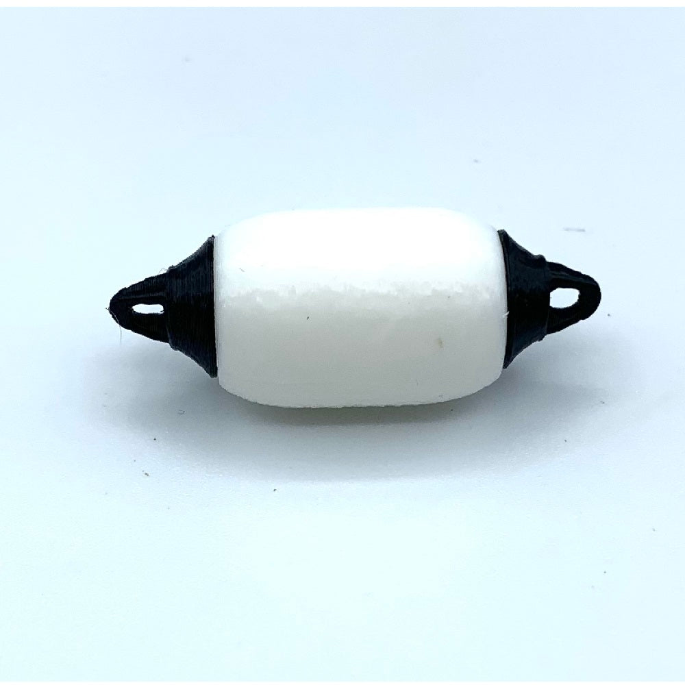 White model boat fender