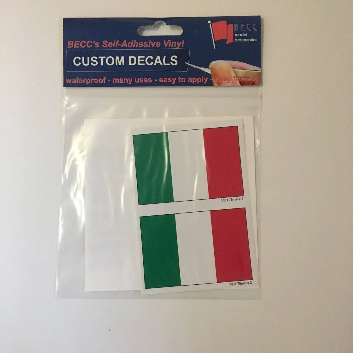 Italy National Flag - Model Realm