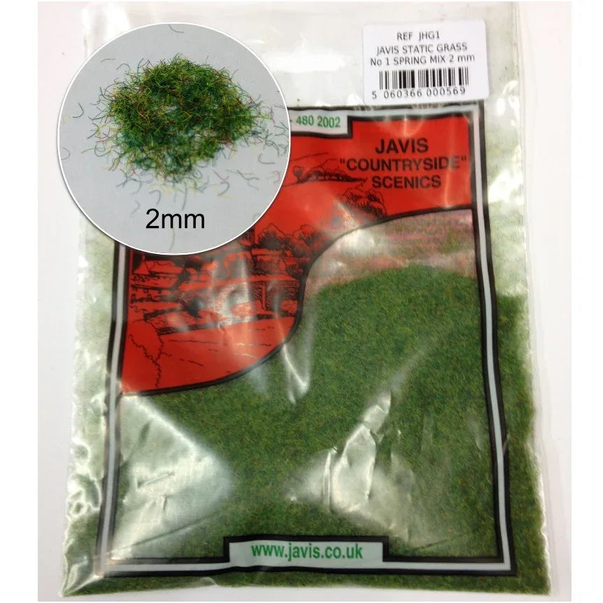 Javis Hairy Grass Spring Mix 2mm - Model Realm