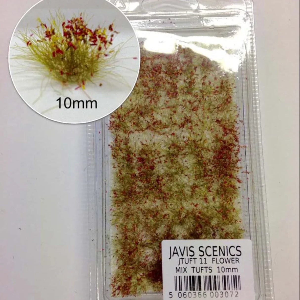 Javis Static Grass Tuft Sets 10mm – Flower Mix - Model Realm