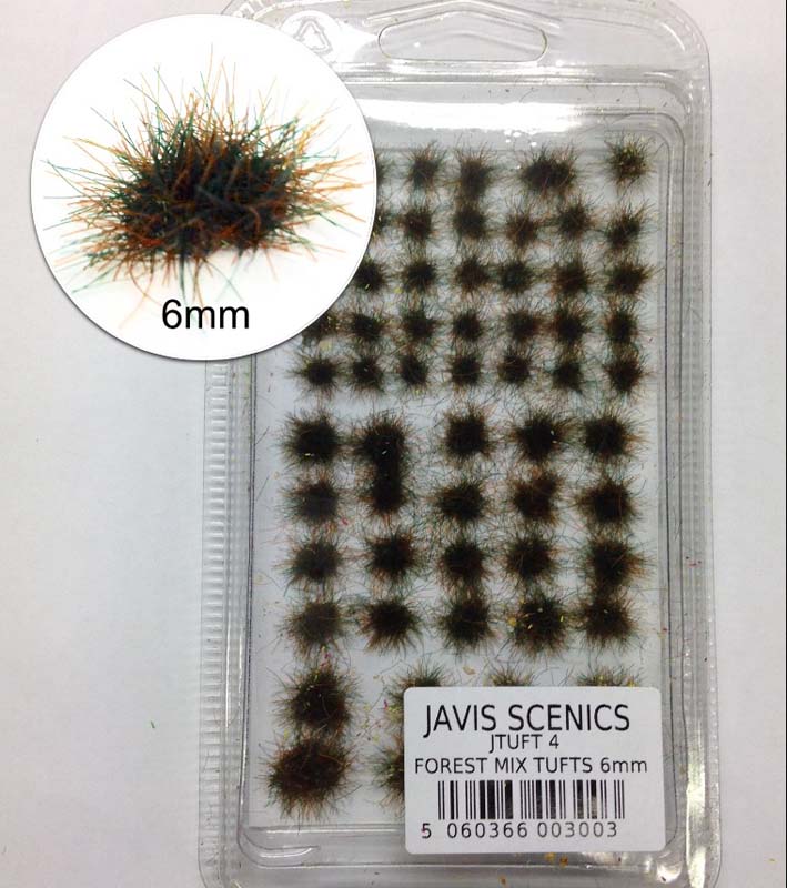 Javis Static Grass Tuft Sets 6mm – Forest