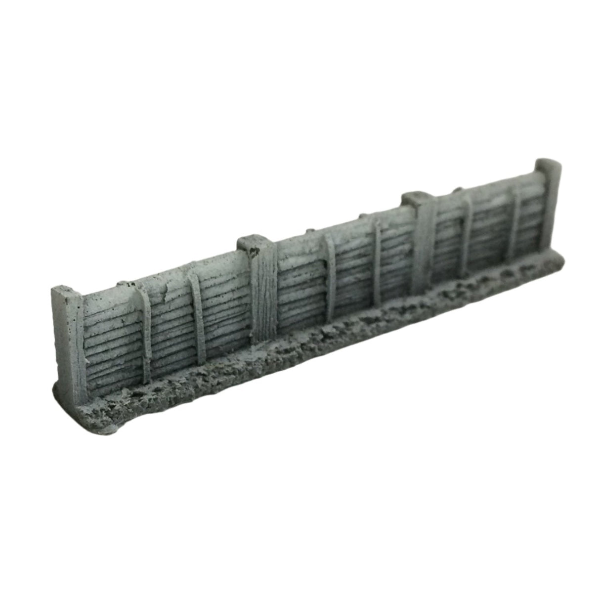Javis Battle Zone 15mm Concrete Fence - - - Model Realm