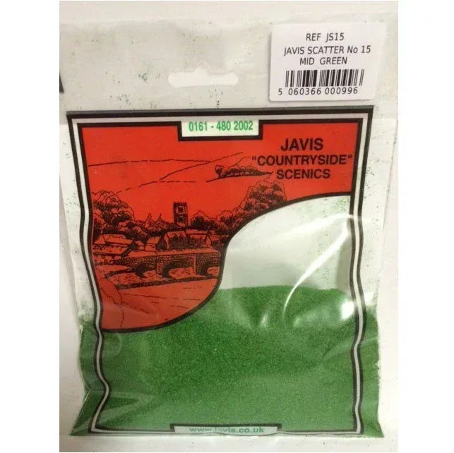 Javis Countryside Scenics No.15 Mid Green - Model Realm