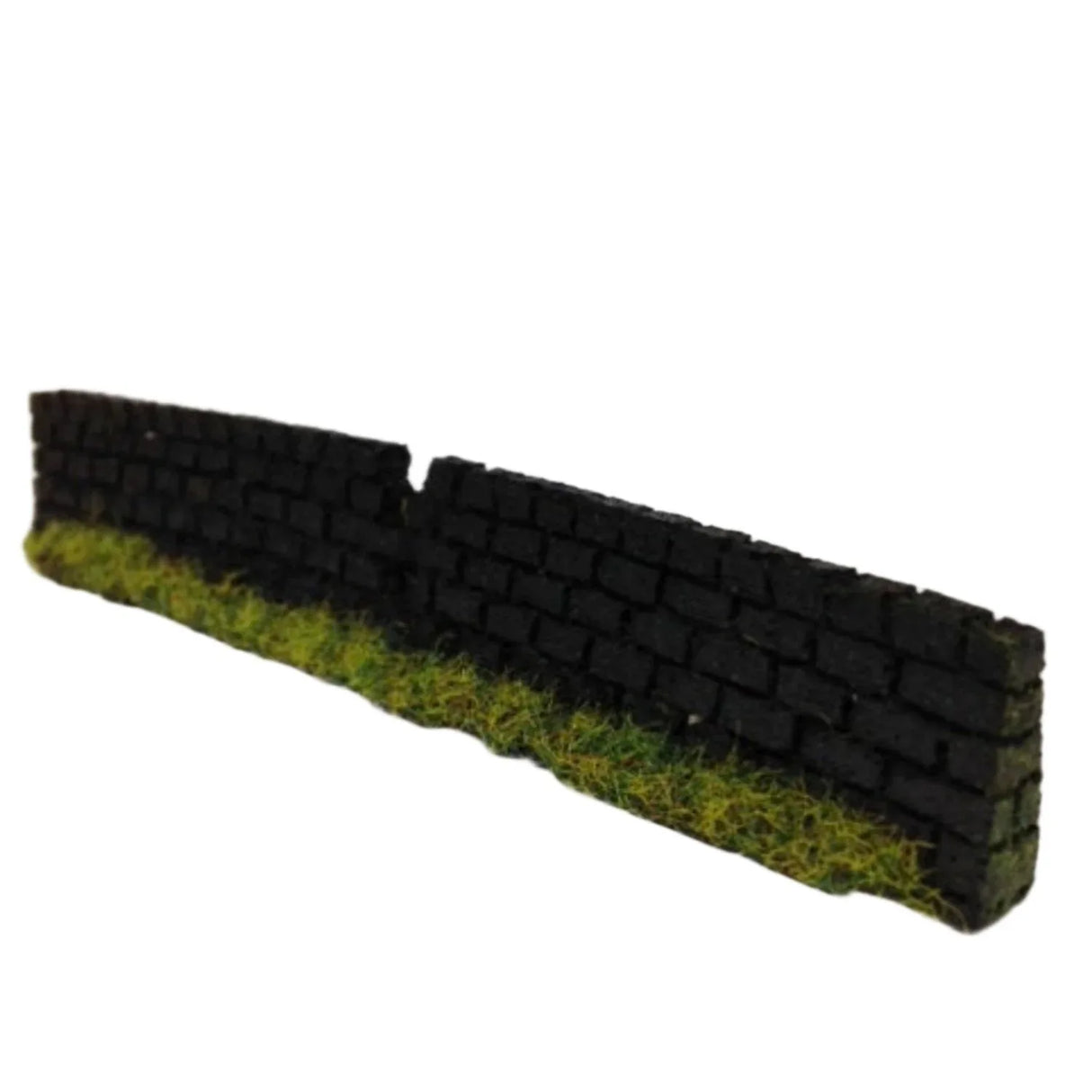 Javis OO Gauge Garden Damaged walling Dark Brown - Model Realm