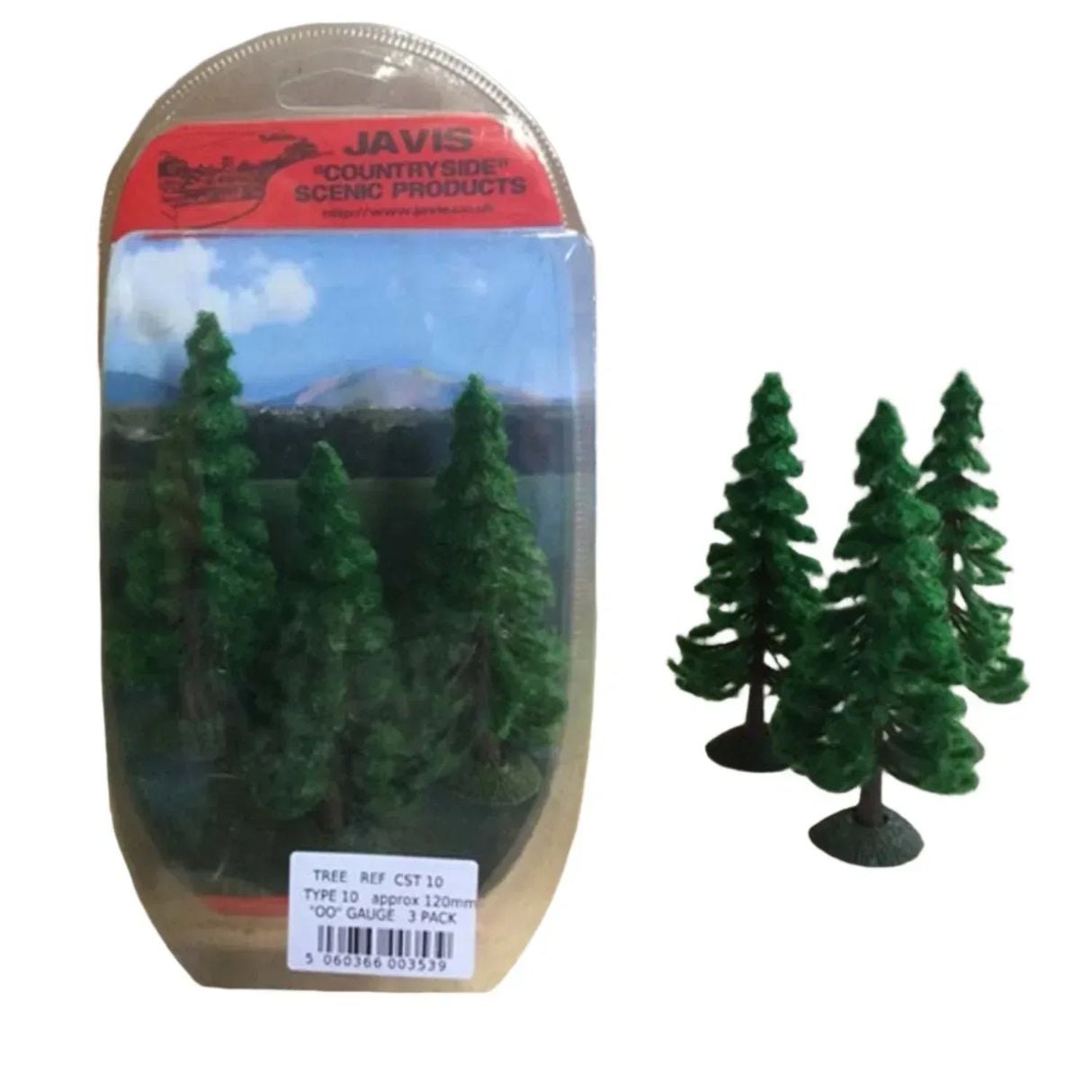 Javis Trees - type 10 - 120mm Pack of 3 - Model Realm