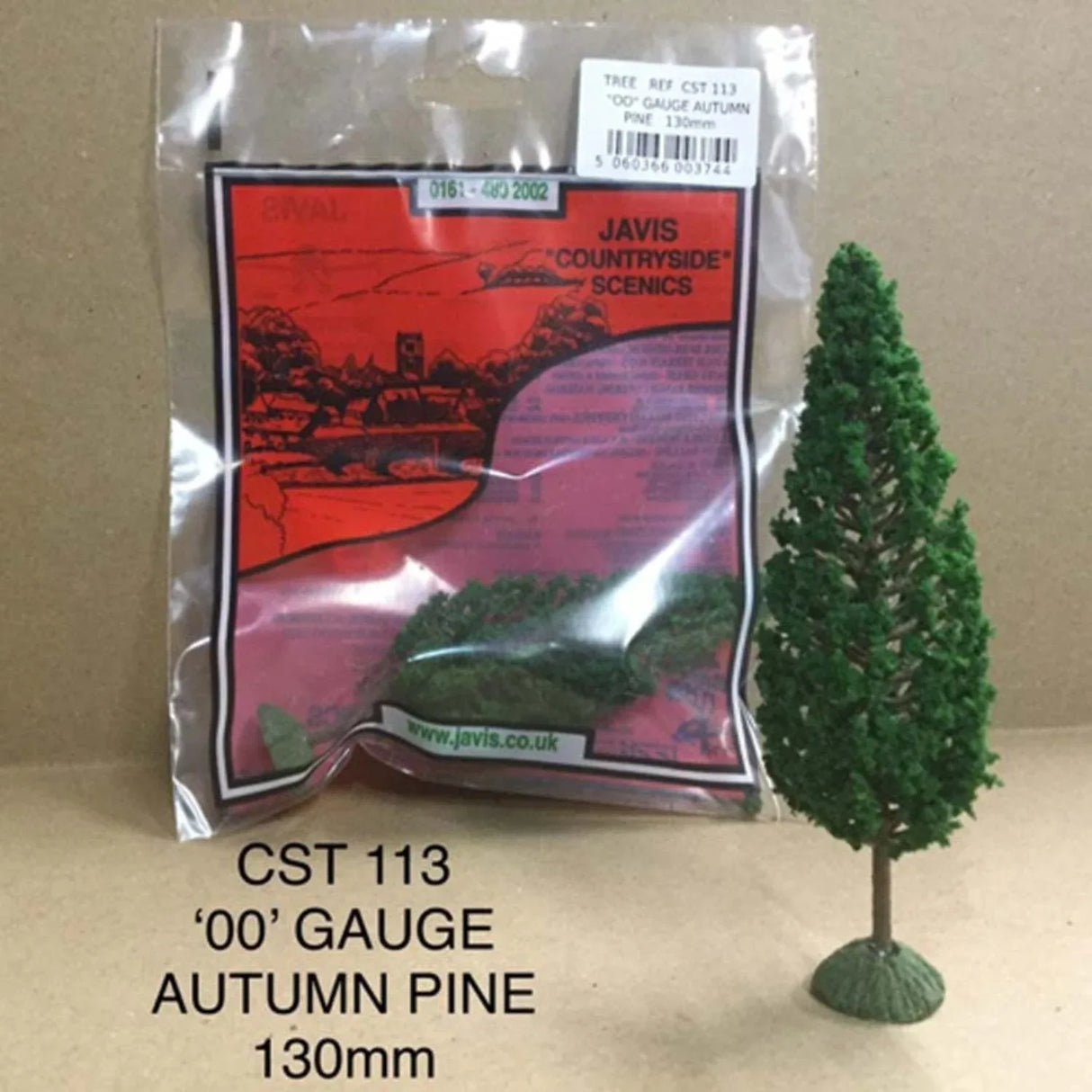 Javis Trees OO Gauge Autumn Pine Tree 130mm - Model Realm