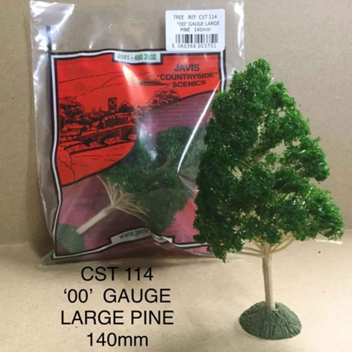 Javis Trees OO Gauge Large Pine Tree 140mm - Model Realm