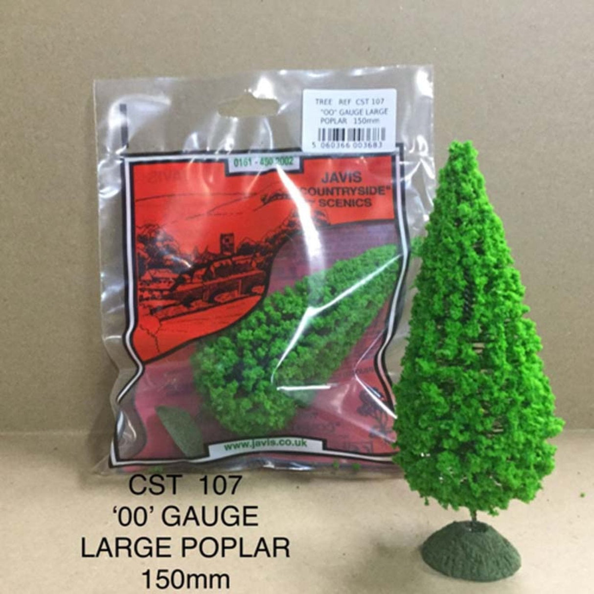 Javis Trees OO Gauge Poplar 150mm - - - Model Realm