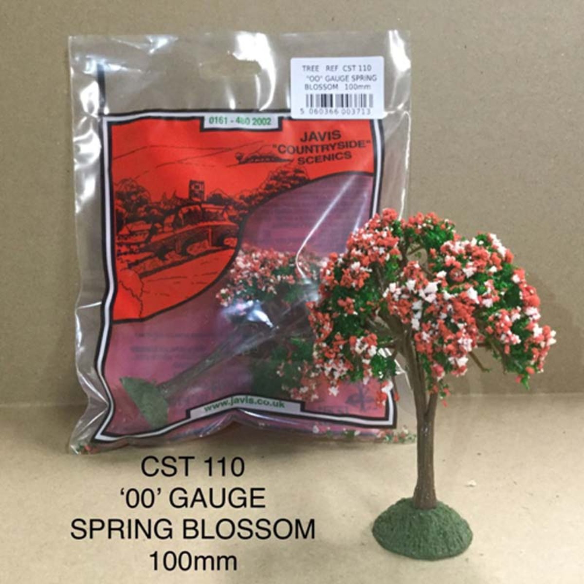 Javis Trees OO Gauge Spring Blossom 100mm - - - Model Realm