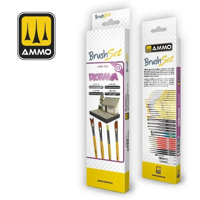 Diorama Brush Set - Model Realm
