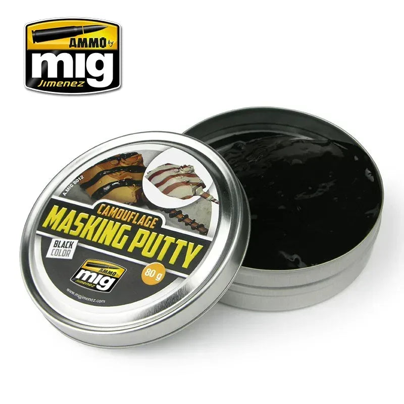 Camouflage Masking Putty Black - Model Realm