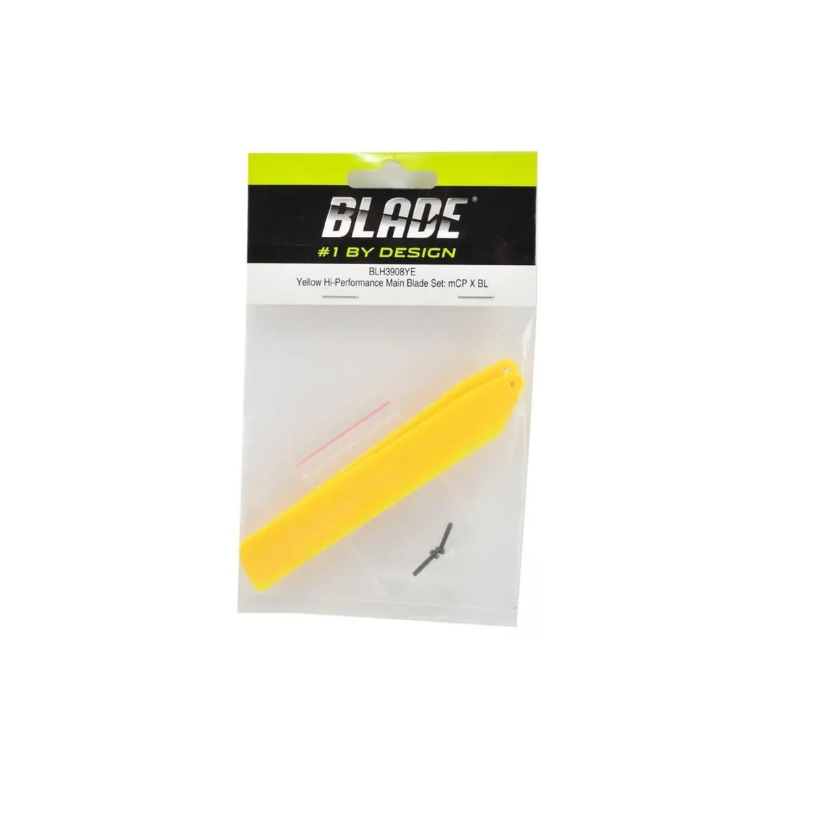 BLH3908YE Blade mCP X BL Yellow Hi-Performance Main Blade Set - Model Realm