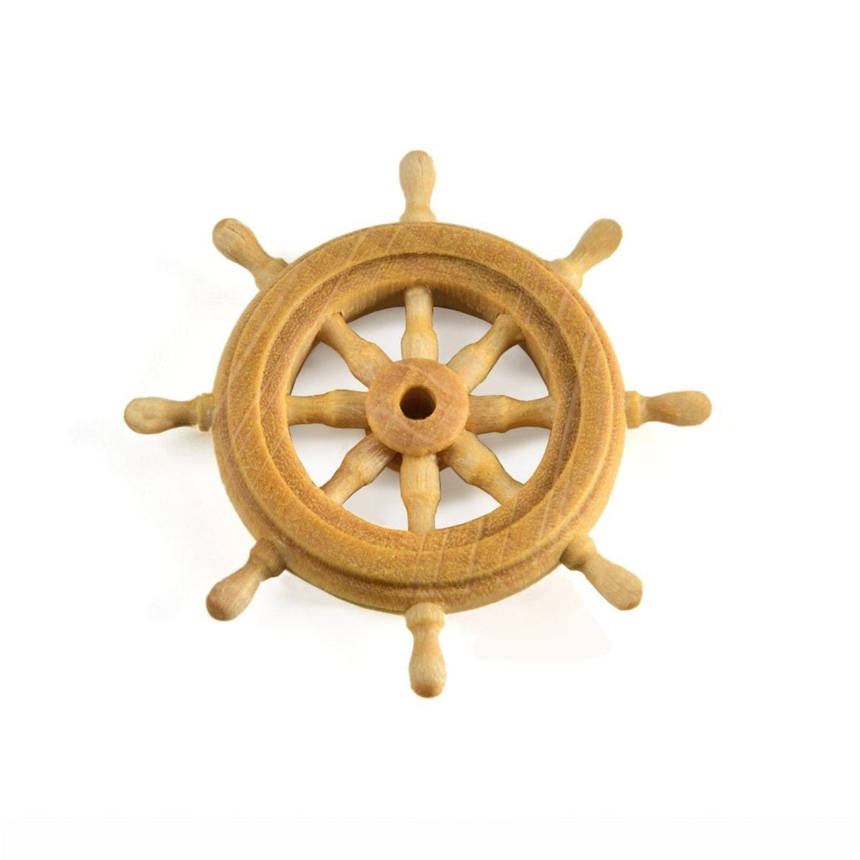 Mantua Ships Wheel 30mm Boxwood - - - Model Realm