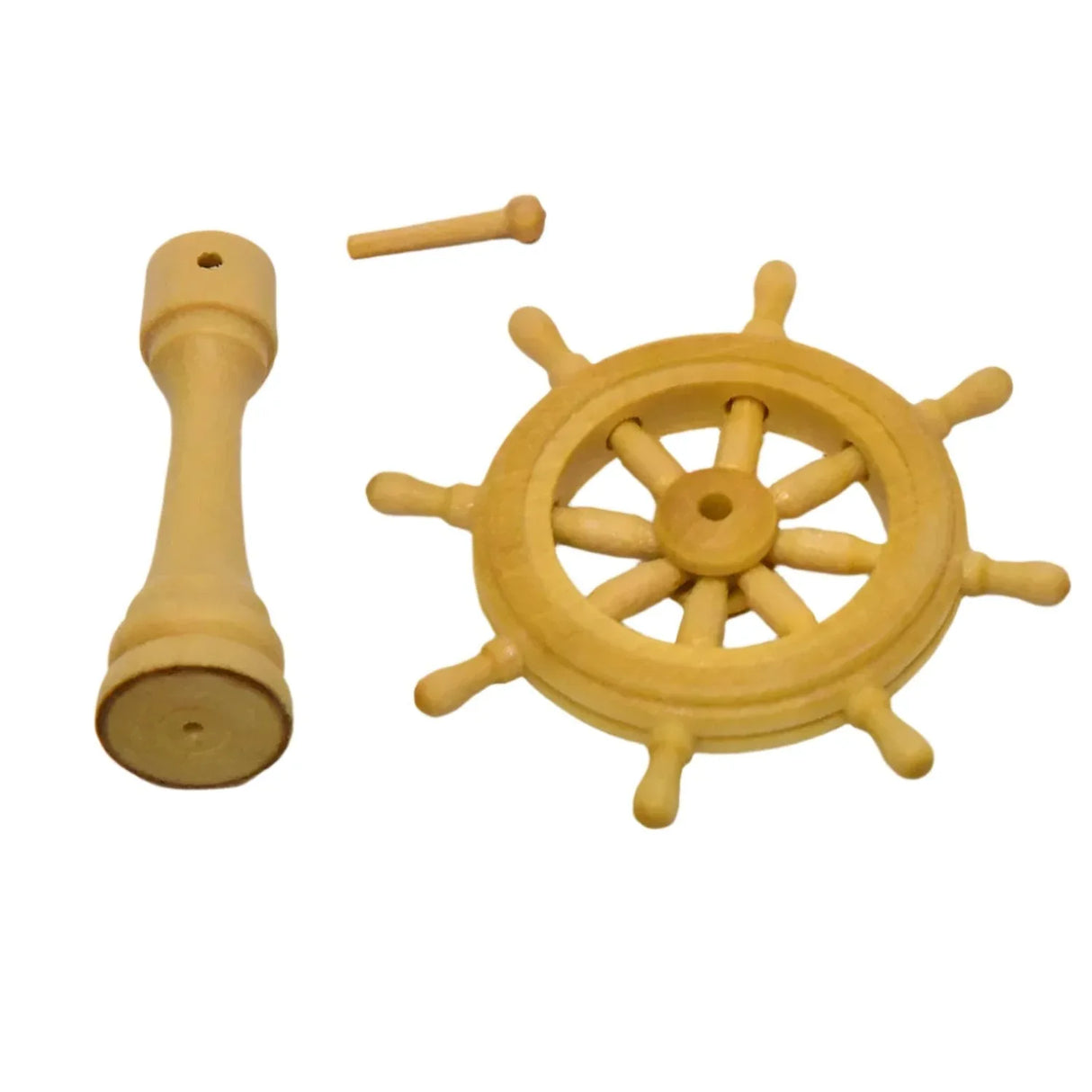Mantua Ships Wheel Set 30mm Boxwood - Model Realm