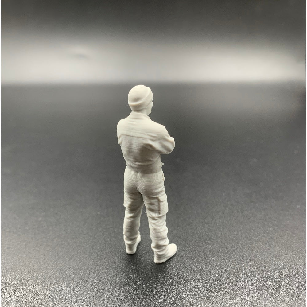 Mechanic Engineer Crew Figure Model Boat Fittings