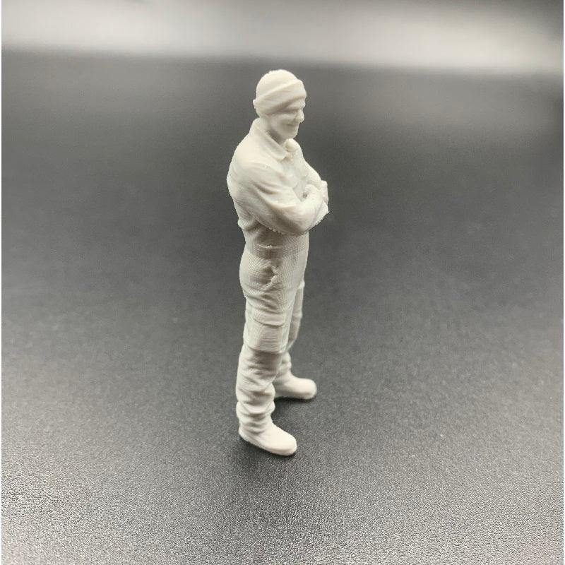 Mechanic Engineer Crew Figure Model Boats