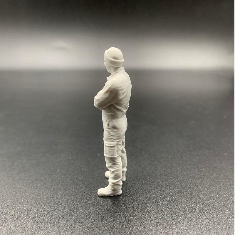 Mechanic Engineer Crew Figure Railway diroamas