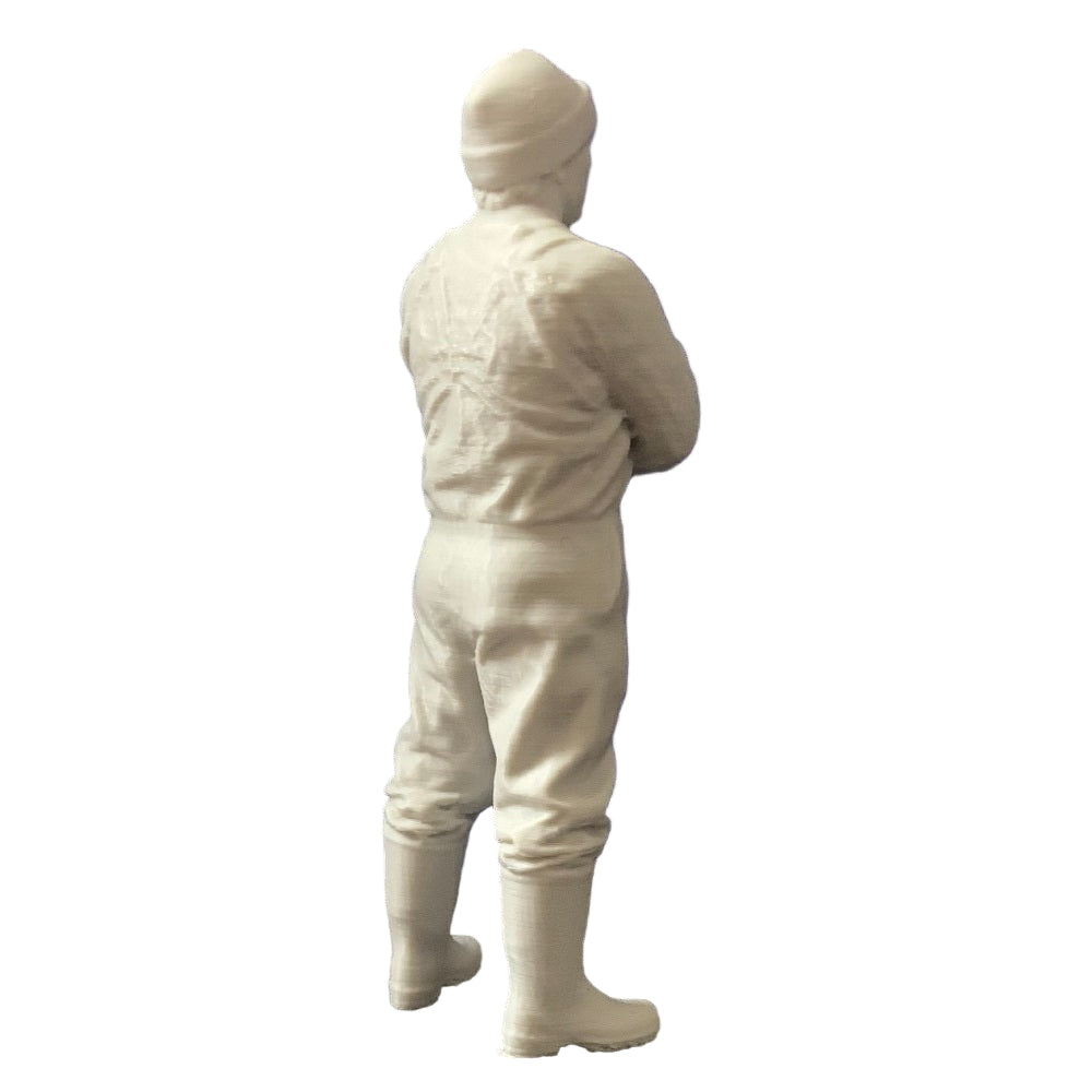 Model Boat Crew Figure Fishing Boats