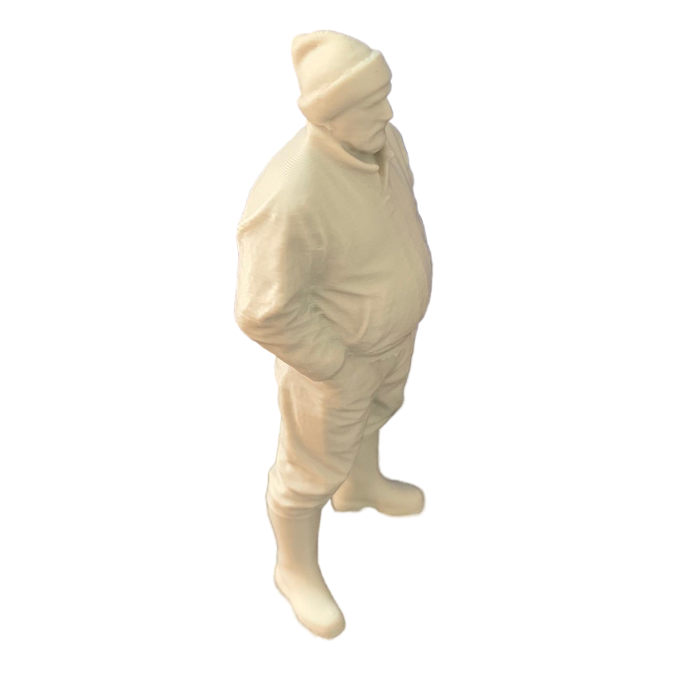 Model boat fittings crew figure