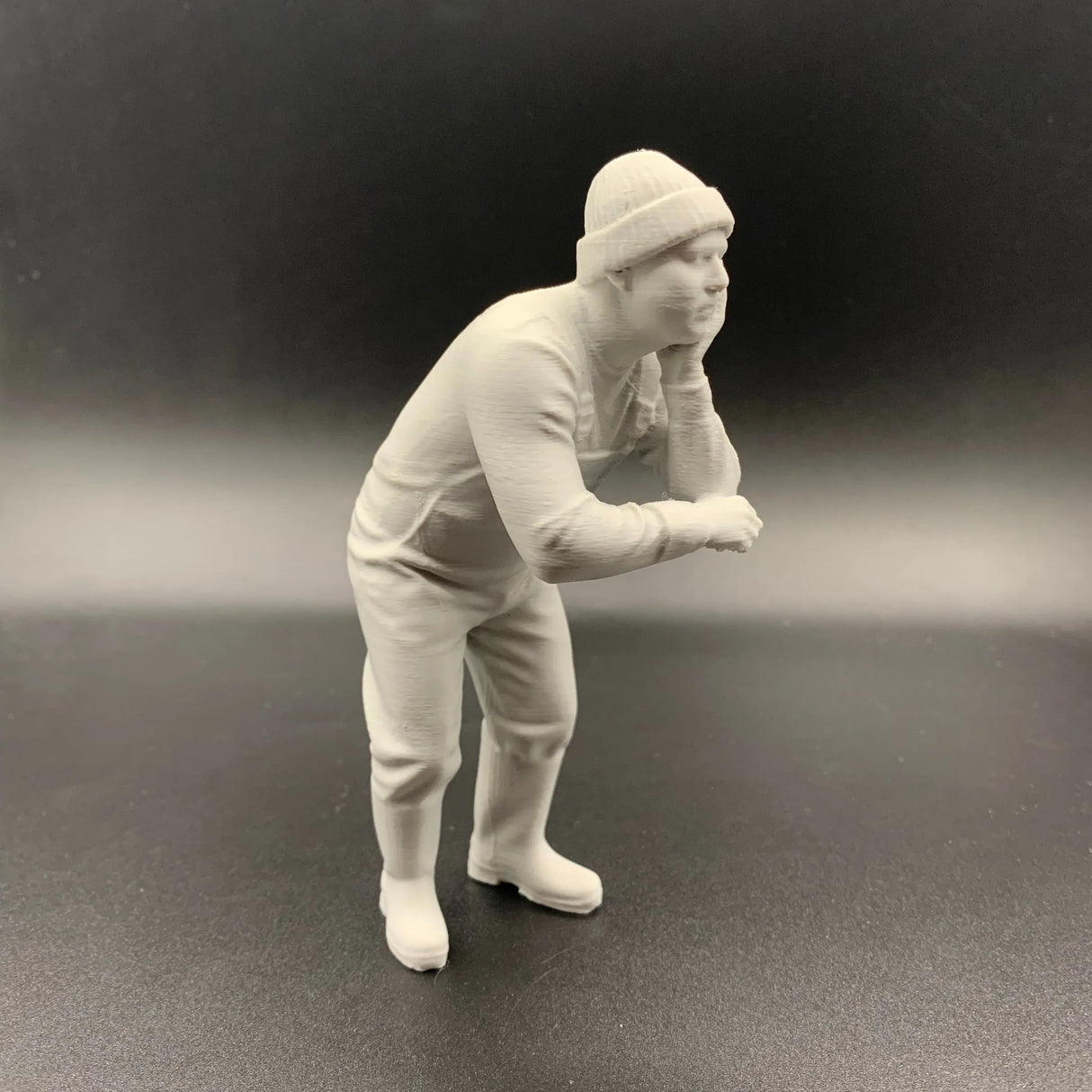 Model Boat Crew Figure Fisherman SparkFrame Studios