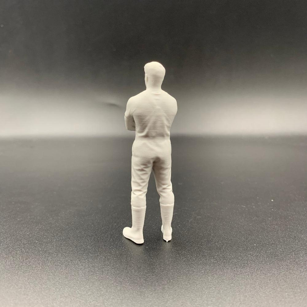 Model Boat Fittings Crew Figure – Short Sleeves Arms Folded